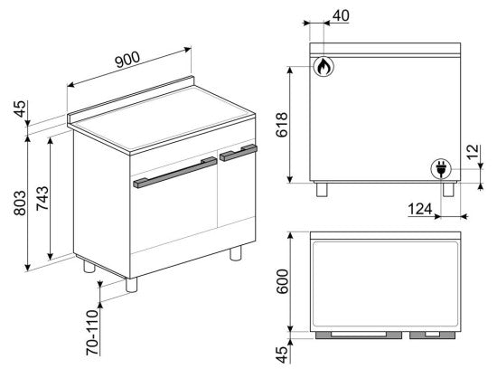 SMEG CPF92GMA