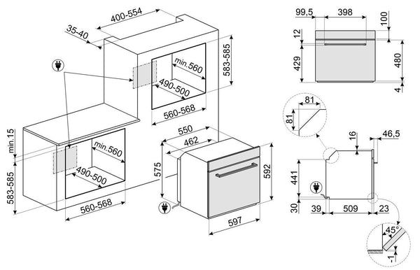 SMEG SF6400TB