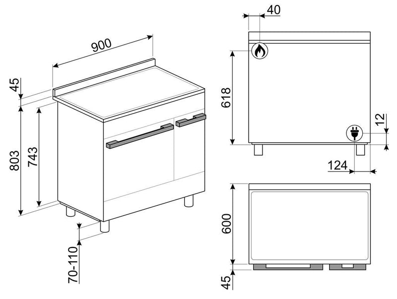 SMEG CPF92GMWH