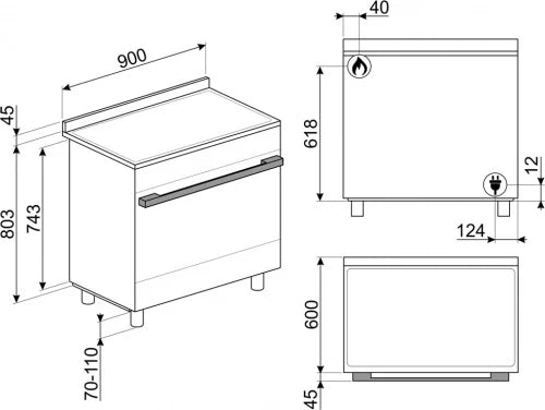 SMEG CPF9GPOR