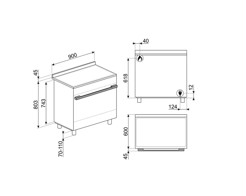 SMEG CPF9GPX