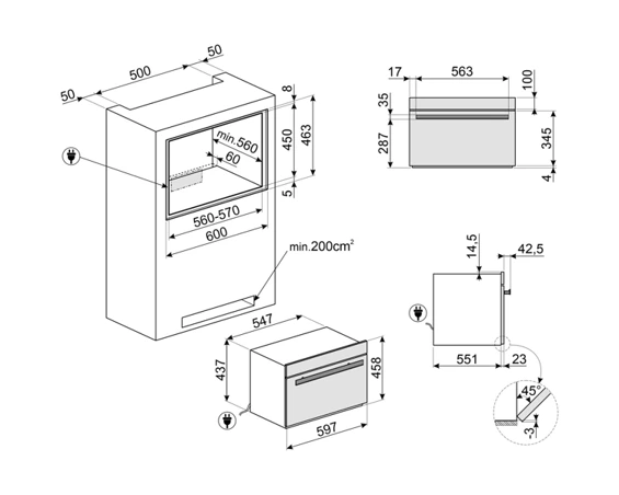 SMEG SBC4104G